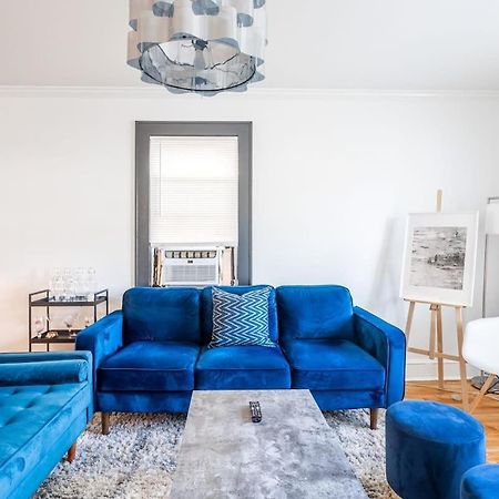 The Blue Sapphire 2Br 2 King Beds & Ample Backyard Apartment บริดจ์พอร์ต ภายนอก รูปภาพ
